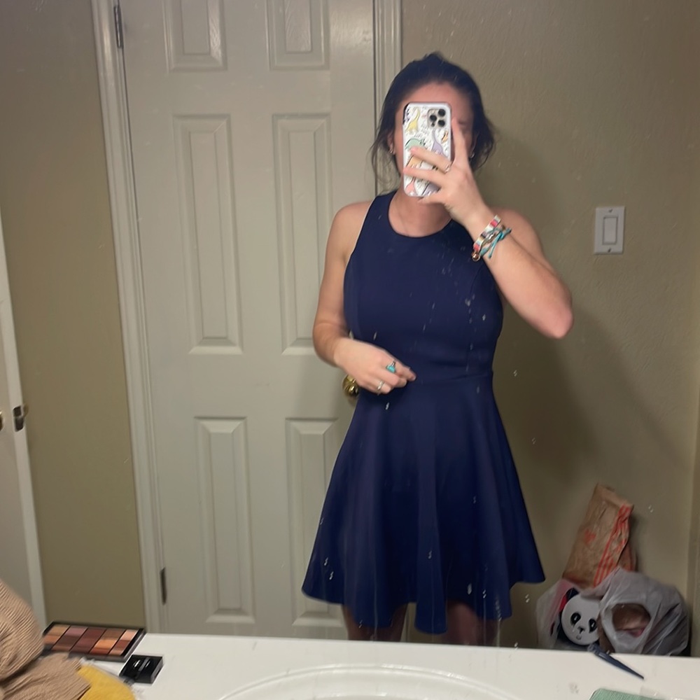 Purple/ Blue Alrtard State Dress